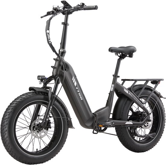 TTGO F6 Boost Elektrische Fiets – 250W Motor - 48V18Ah Lithium Accu
