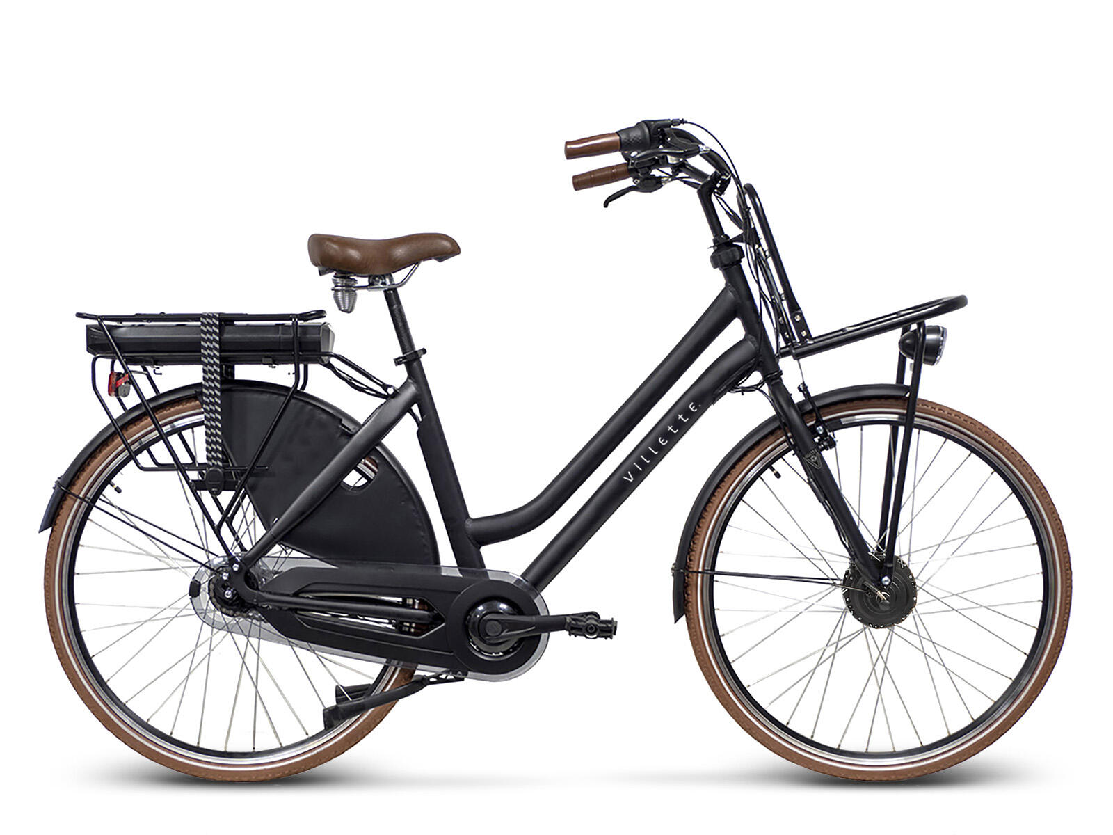 Villette l' Urban, elektrische transportfiets 13Ah Nexus 7 28 inch zwart