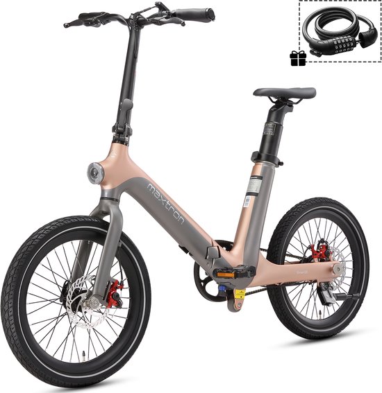 Maxtron Smart30 Elektrische Vouwfiets – E-bike – 346Wh Accu – Actieradius tot 70 km