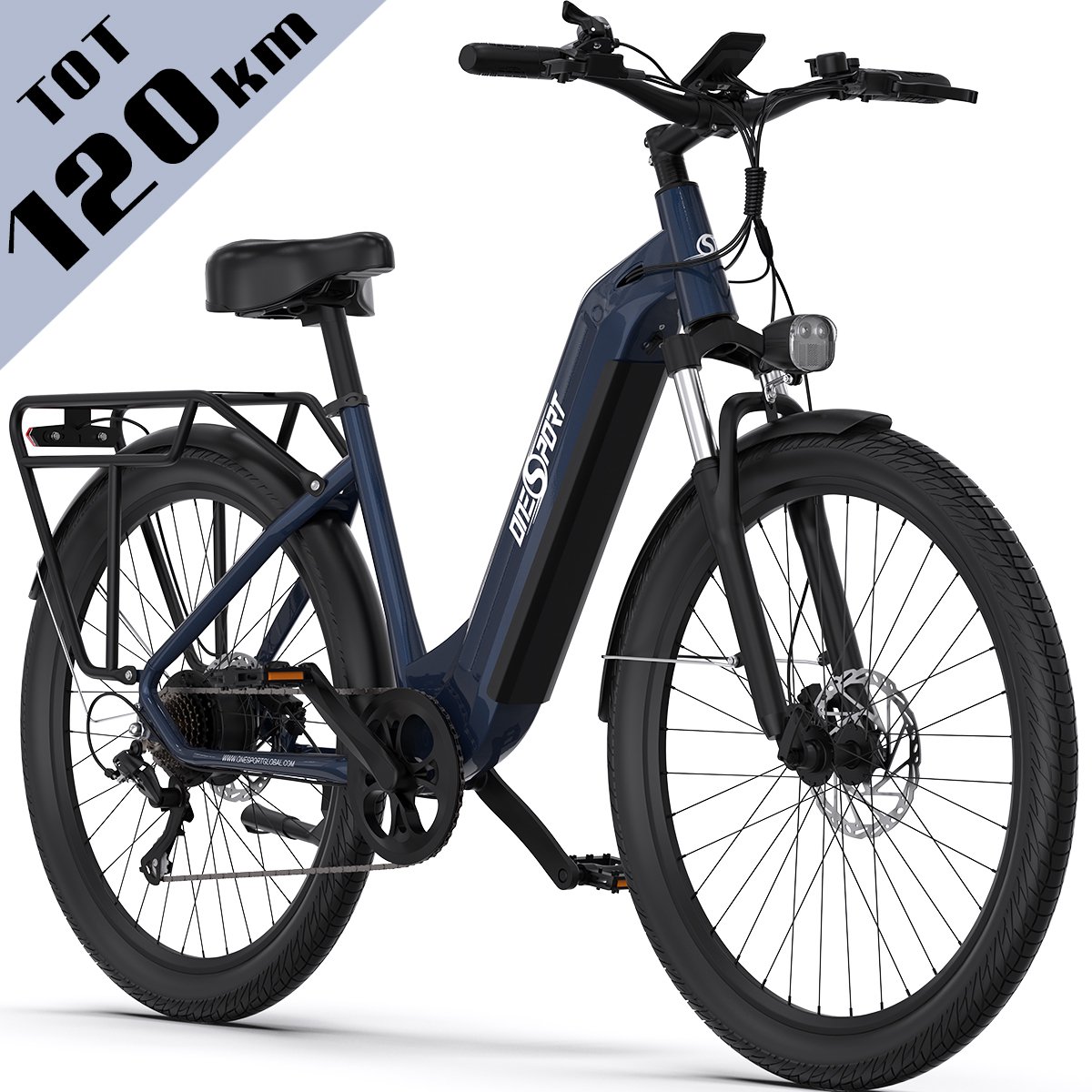Elektrische Fiets ONESPORT OT05 - 120 km Actieradius
