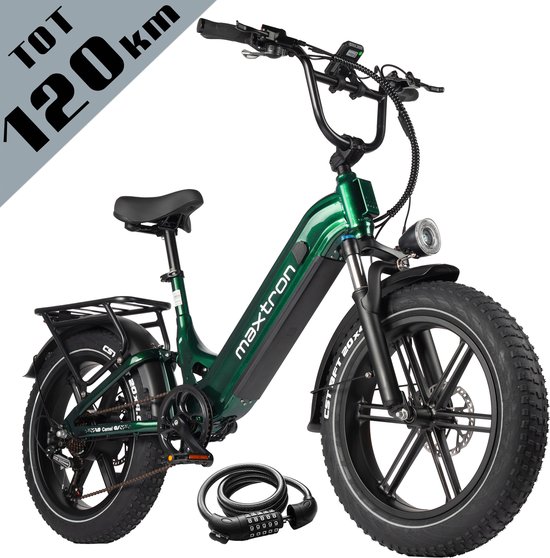 Maxtron Camel Elektrische Fiets – 864Wh Accu – 20×4.0 Inch Fatbike Banden
