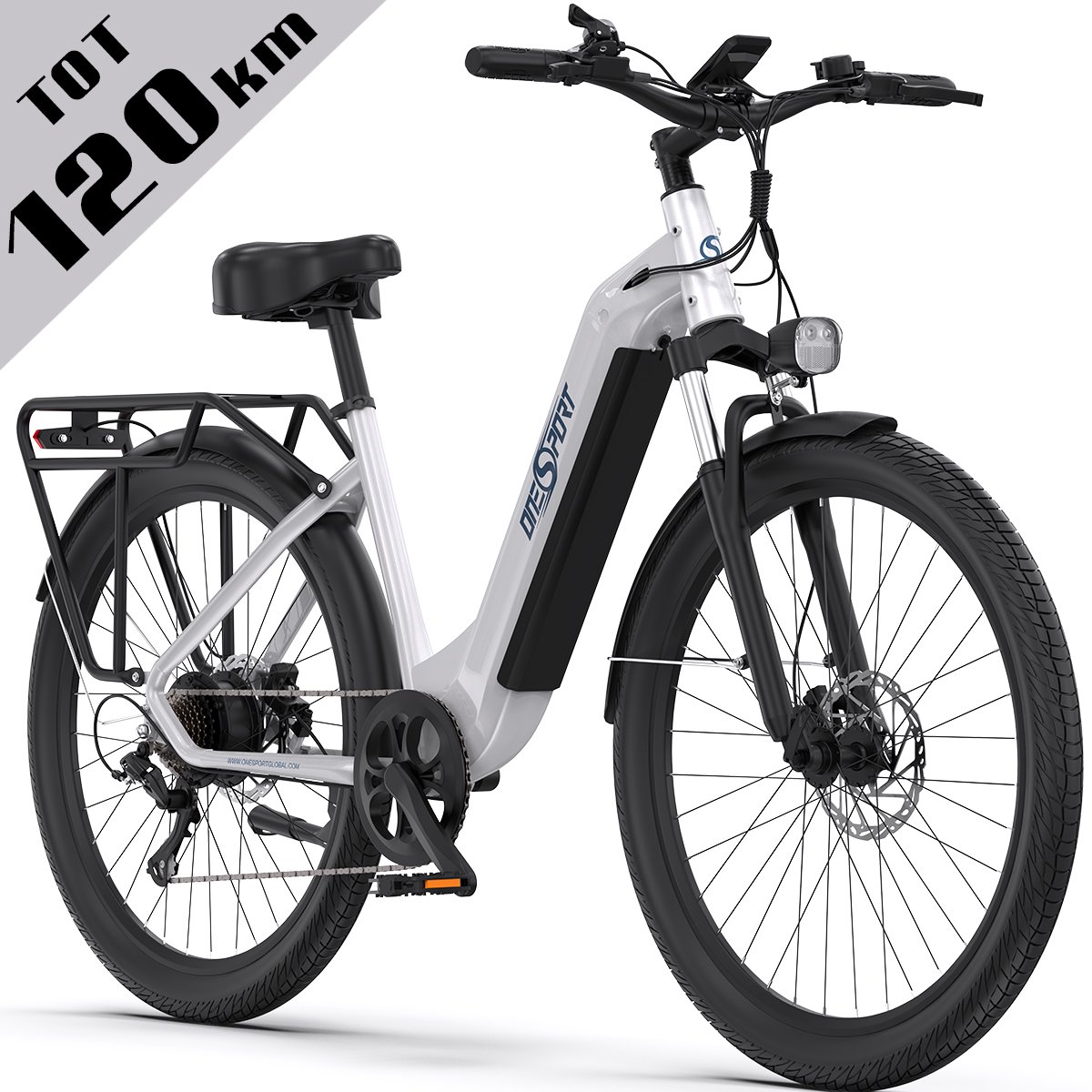 Elektrische Fiets ONESPORT OT05 - 120 km Actieradius