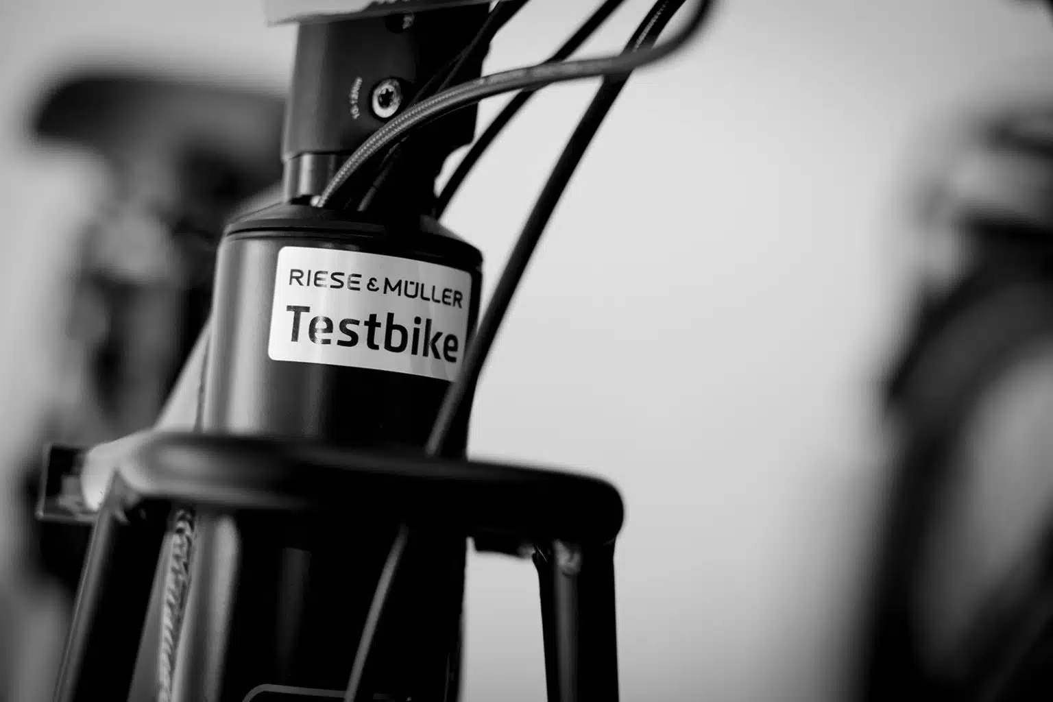 Riese & Müller testbike detail